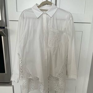 Beautiful ladies white blouse